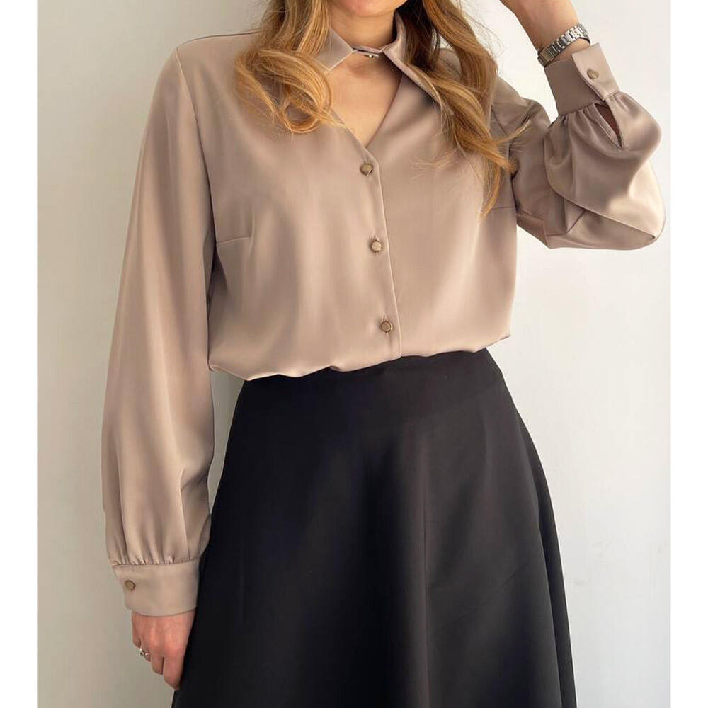 شومیز زنانه ساتن الینور ( Eleanor )- کد 2253