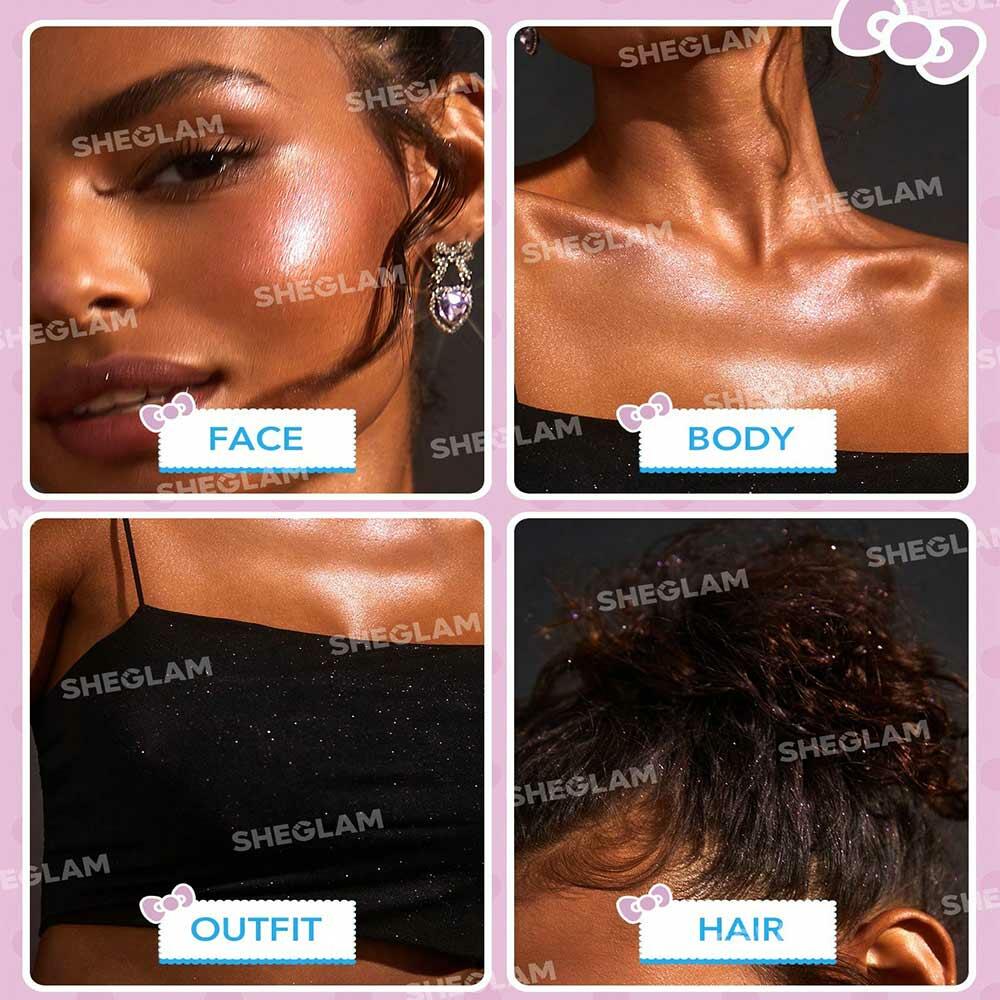 هایلایتر بدن هلو کیتی مدل Hello kitty شیگلم (Sheglam)