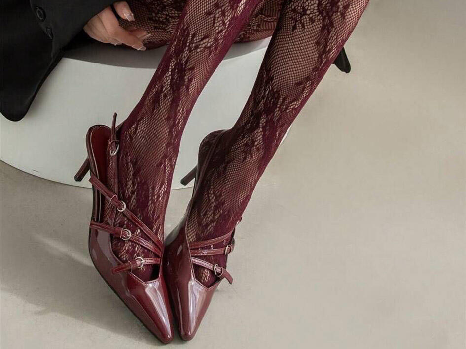 جوراب شلواری زنانه گیپور میکل (Mickel) برند شین Shein