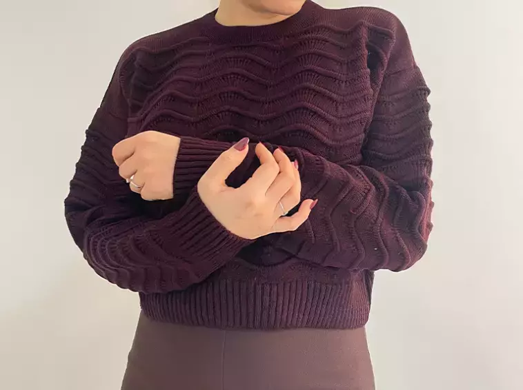 بافت زنانه پترن دار الارو (Ellaro)