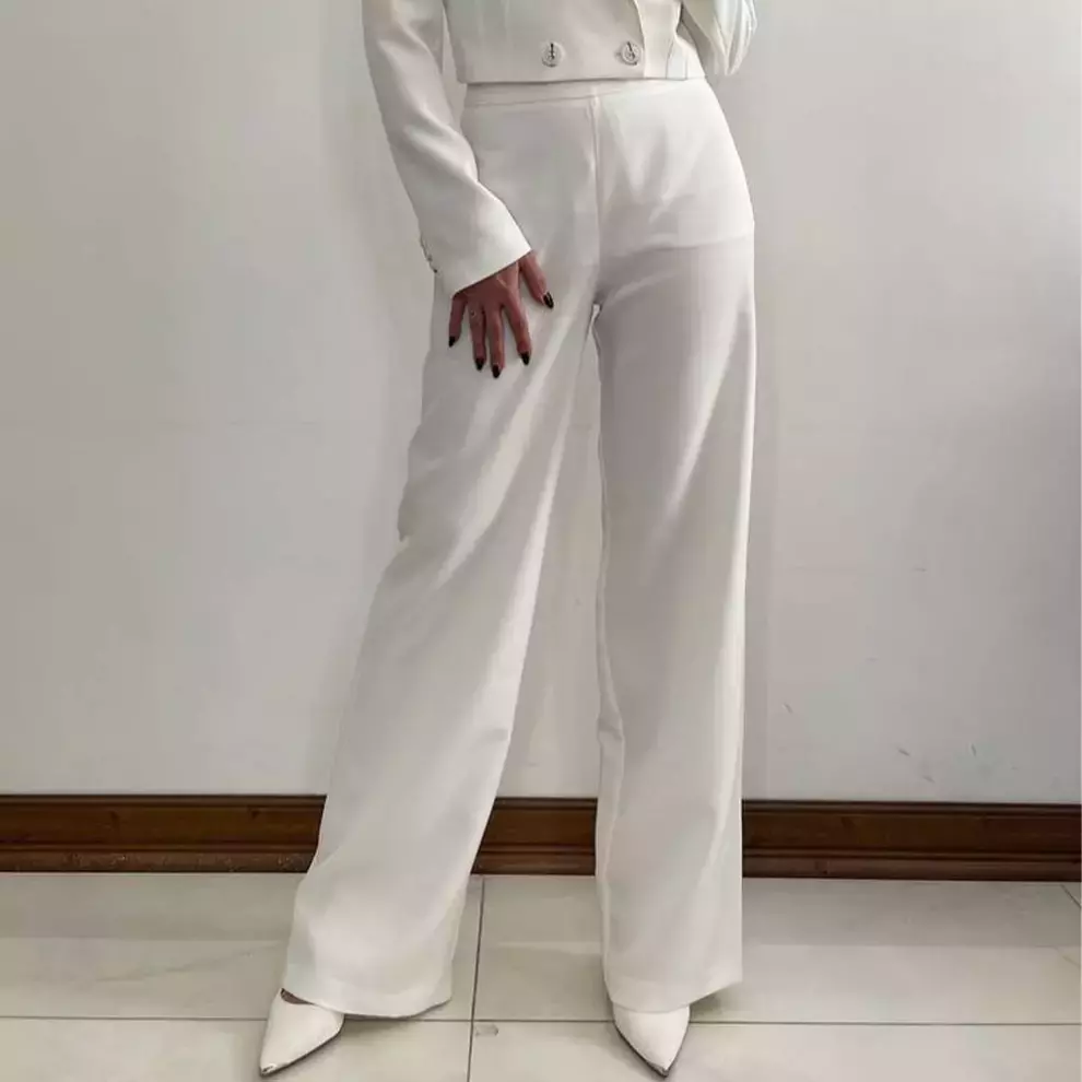 شلوار زنانه کرپ راسته رایحیل (Ryhill) کد 6182