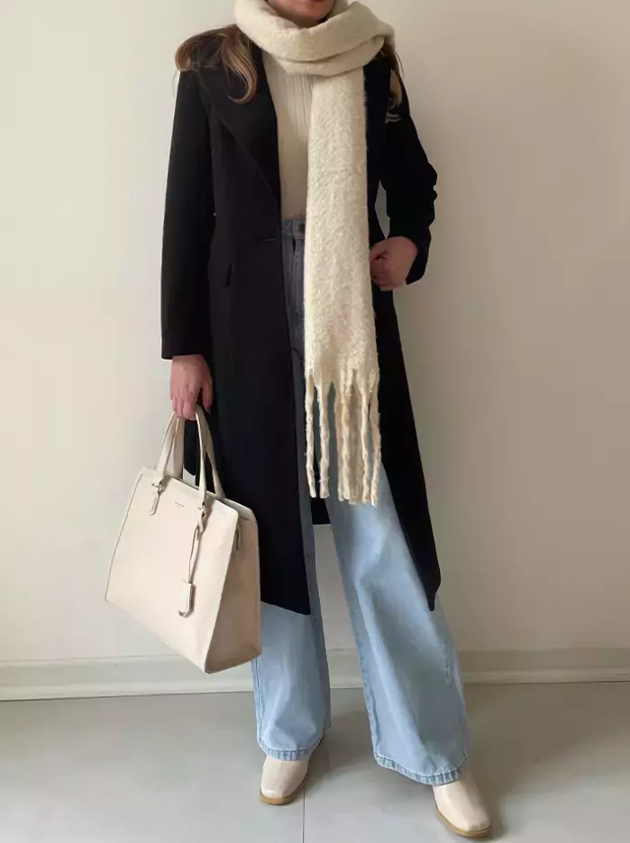 پالتو زنانه بلند فوتر ورونیکا (Veronica) کد 5232