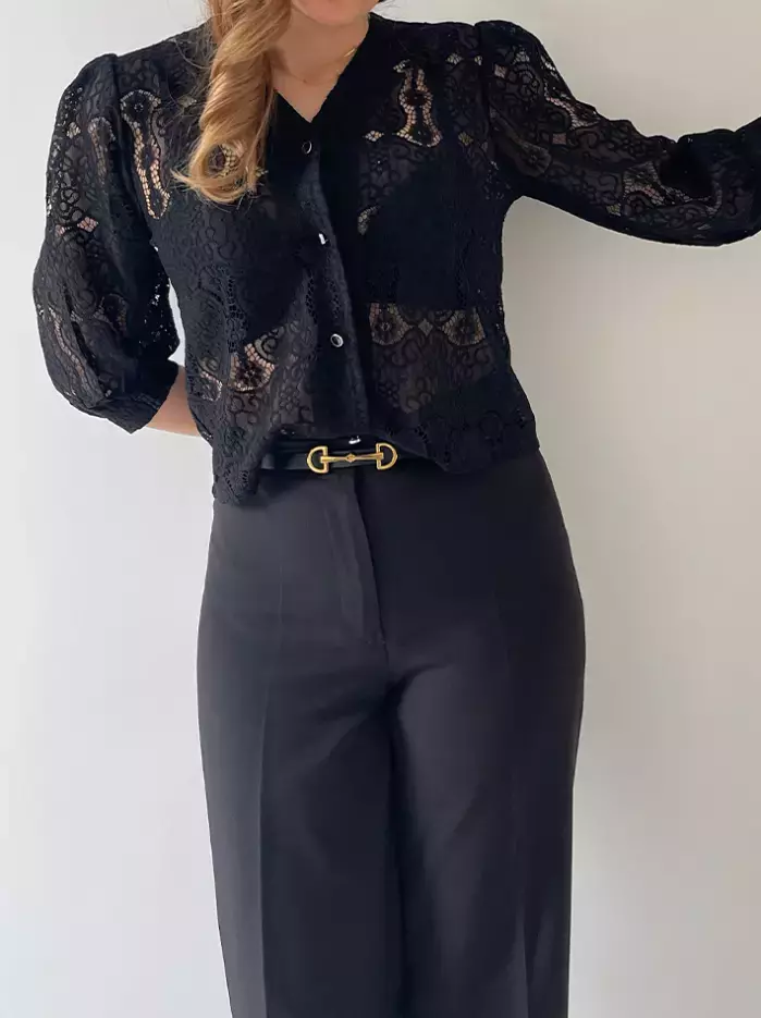 شومیز زنانه گیپور ملانیا (Melania)