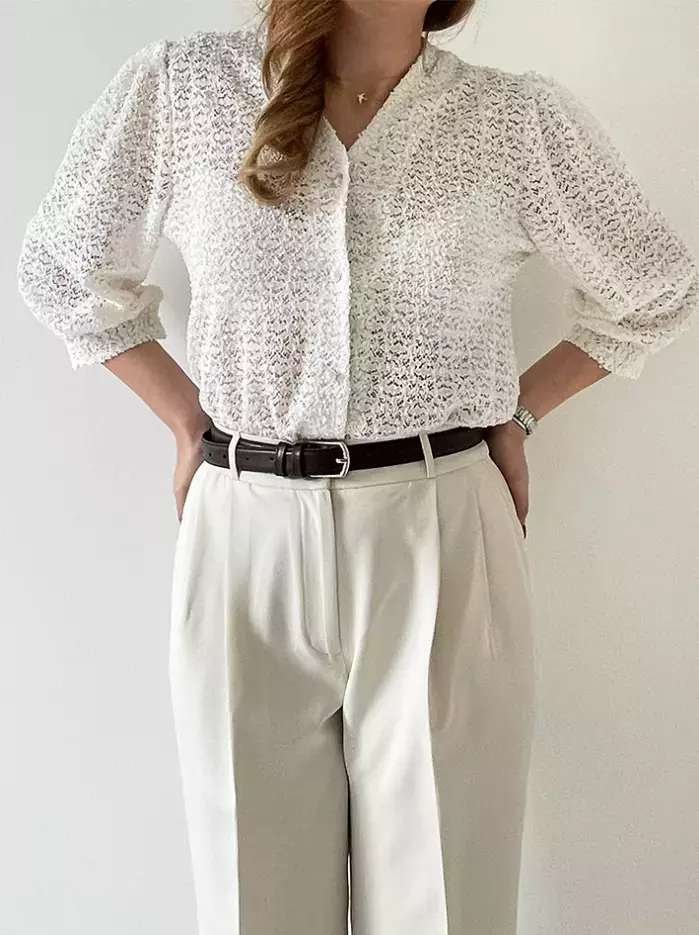 شومیز زنانه گیپور ملانیا (Melania)