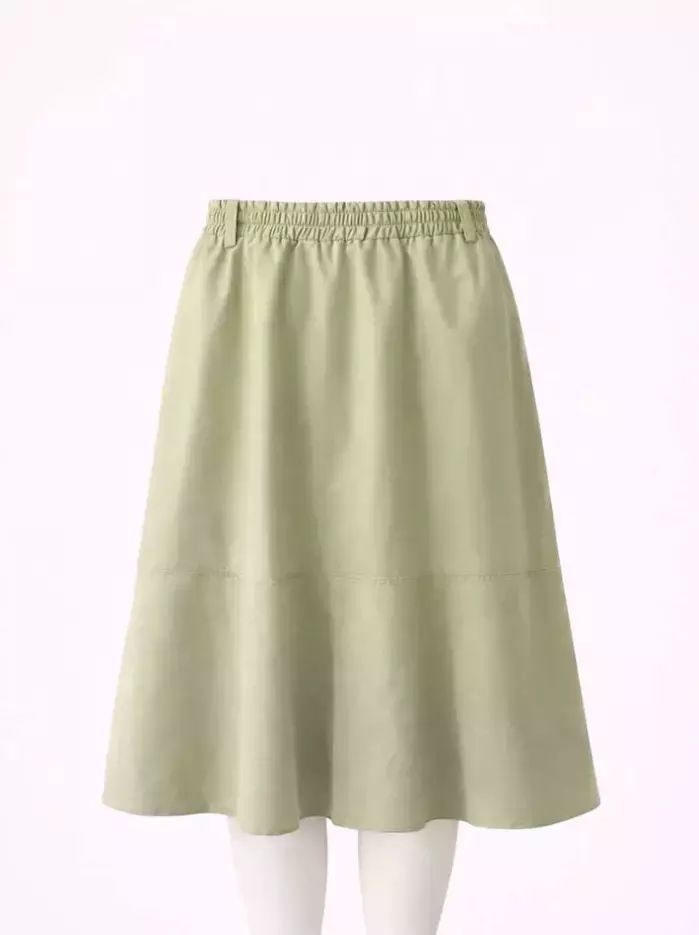 دامن زنانه پاییزی کلوش ماچا (matcha) سین استایل