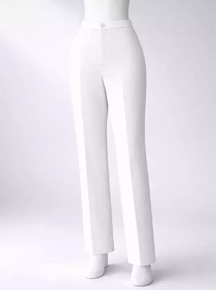 شلوار زنانه مجلسی راسته سفید هلیسا (Helisa) کد 5293