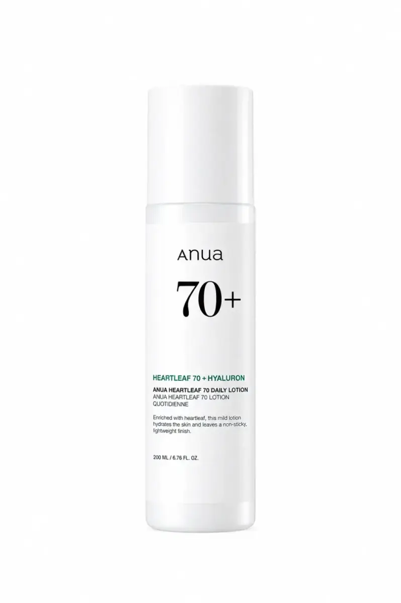 لوسیون روزانه آبرسان آنوا مدل (Heartleaf 70 + Hyaluron)