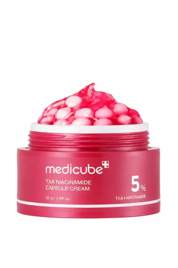 کرم روشن کننده و ضد لک مدی‌کیوب مدل (TXA Niacinamide)