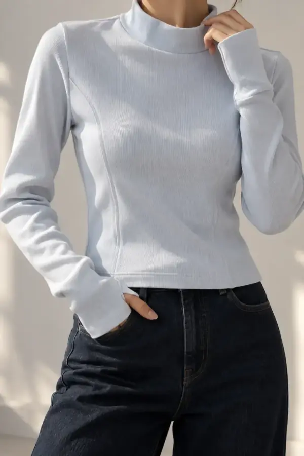 بلوز زنانه کبریتی آستین بلند نهال (Nahal) کد 0301264