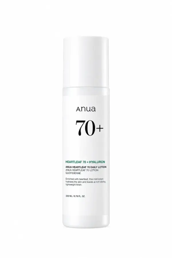 لوسیون روزانه آبرسان آنوا مدل (Heartleaf 70 + Hyaluron)