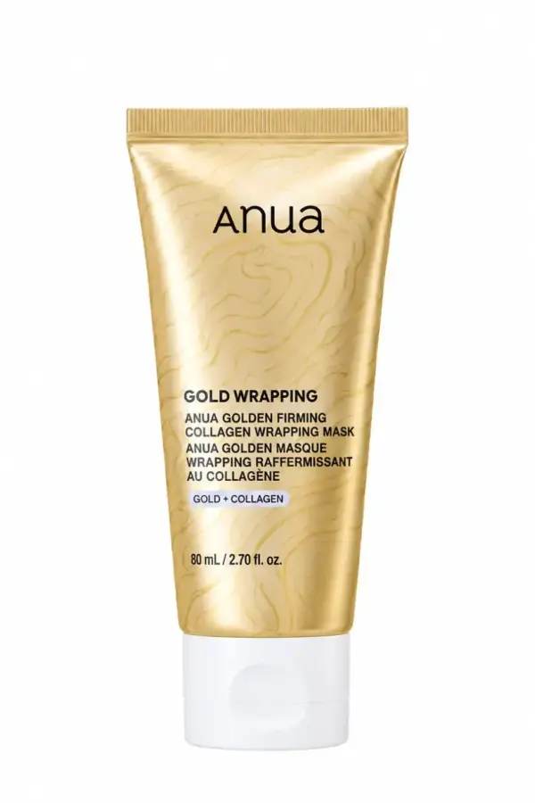 ماسک لیفت و سفت‌کننده کلاژنی طلا آنوا مدل (Gold Wrapping)