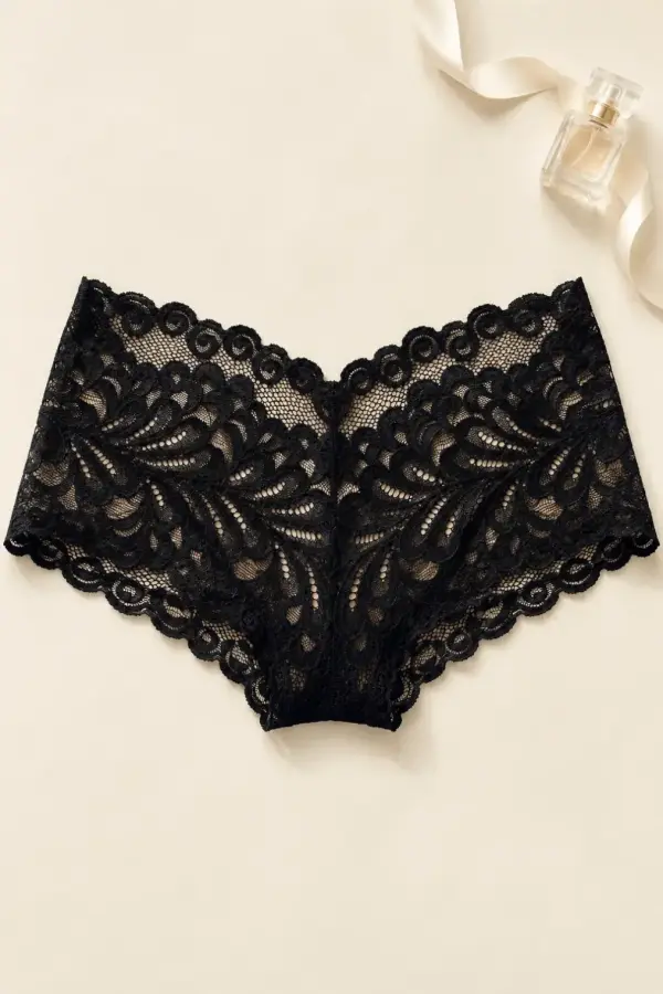 شورت فانتزی زنانه مدل بلک لیلی (BLACK LILY) 6955