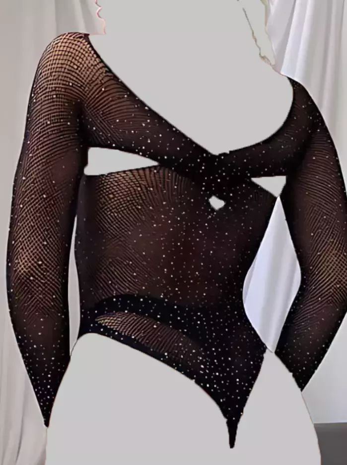 بادی زنانه زنبوری نگین دار نیکا (Nika)