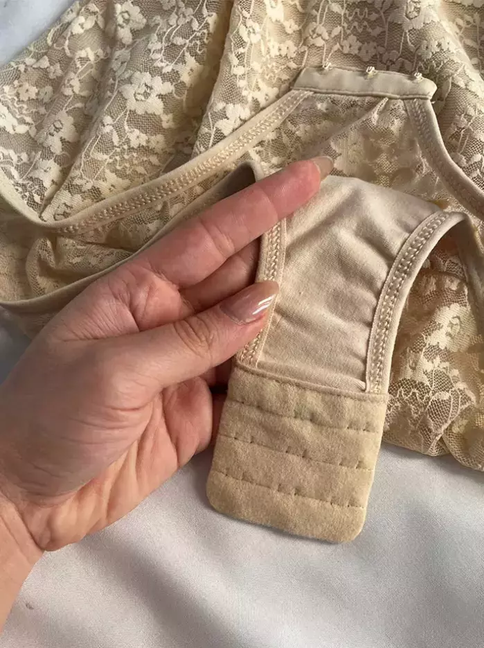 بادی زنانه تمام گیپور آستین بلند  ویدا (Vida)