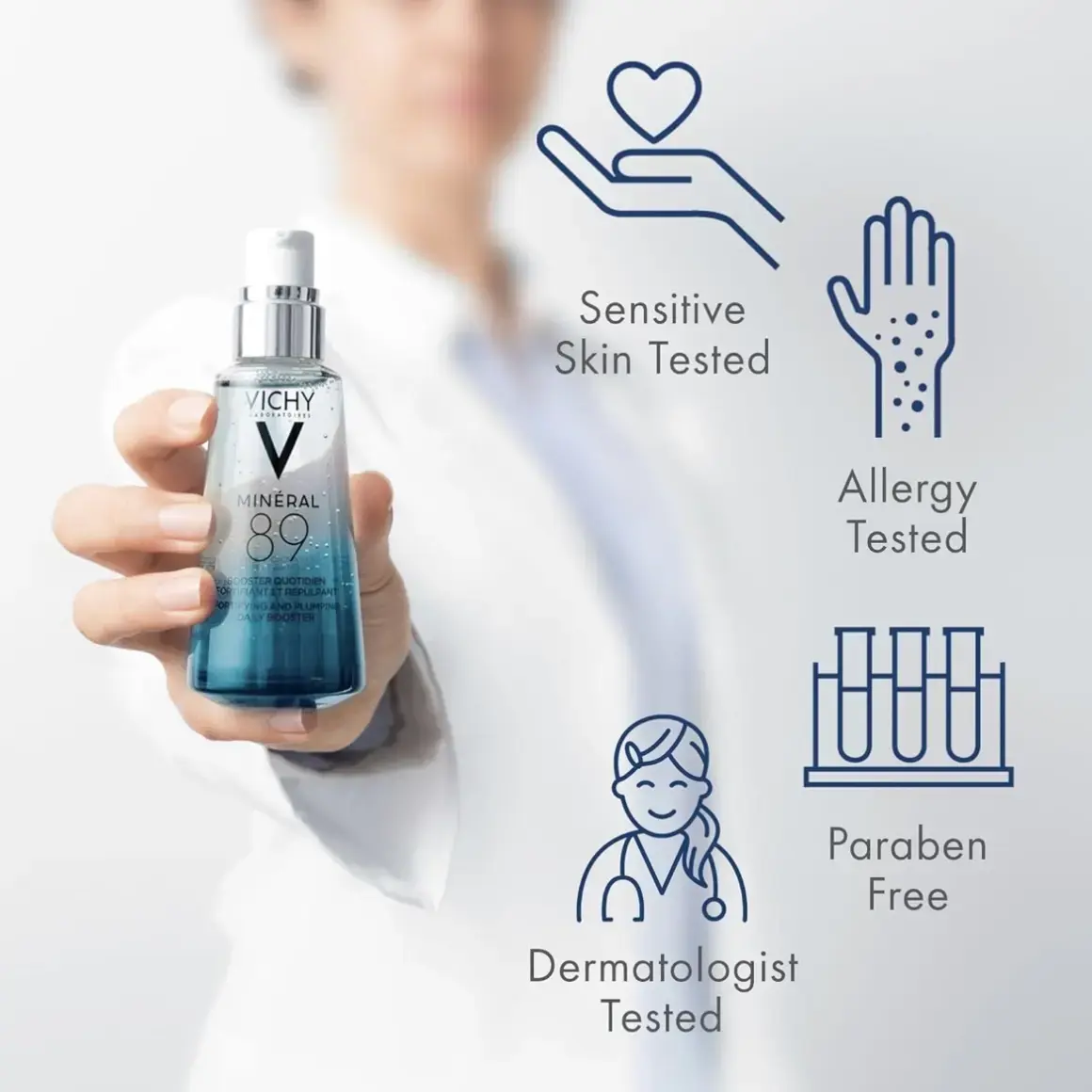 سرم آبرسان و مرطوب کننده ویشی مدل مینرال 89 حجم 30 میل (Vichy)