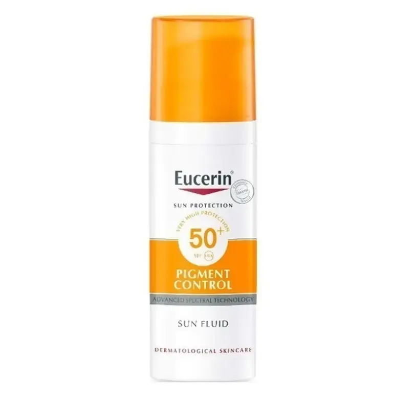 ضد افتاب اوسرین مدل پیگمنت کنترل ژل کرم مناسب انواع پوست و مستعد لک (Eucerin)