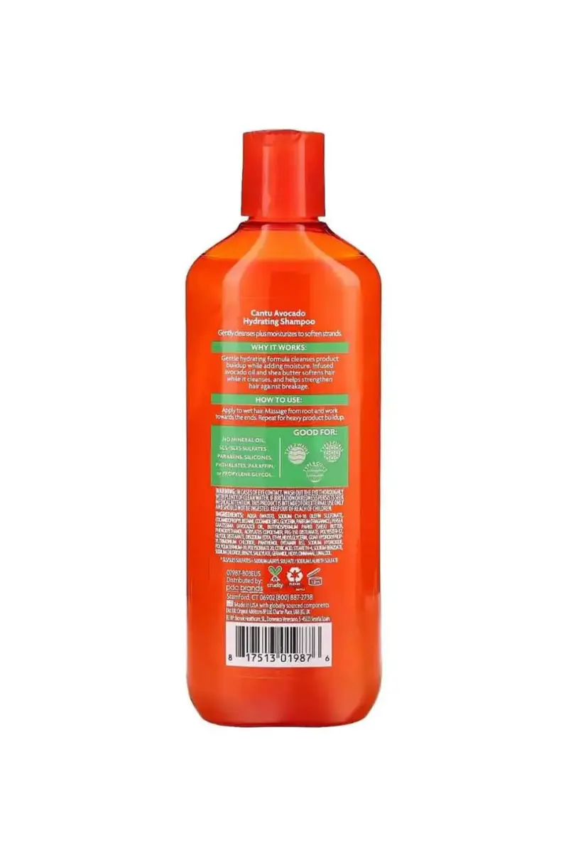 شامپو موی فر آبرسان و تقویت کننده آووکادو کانتو (Cantu)