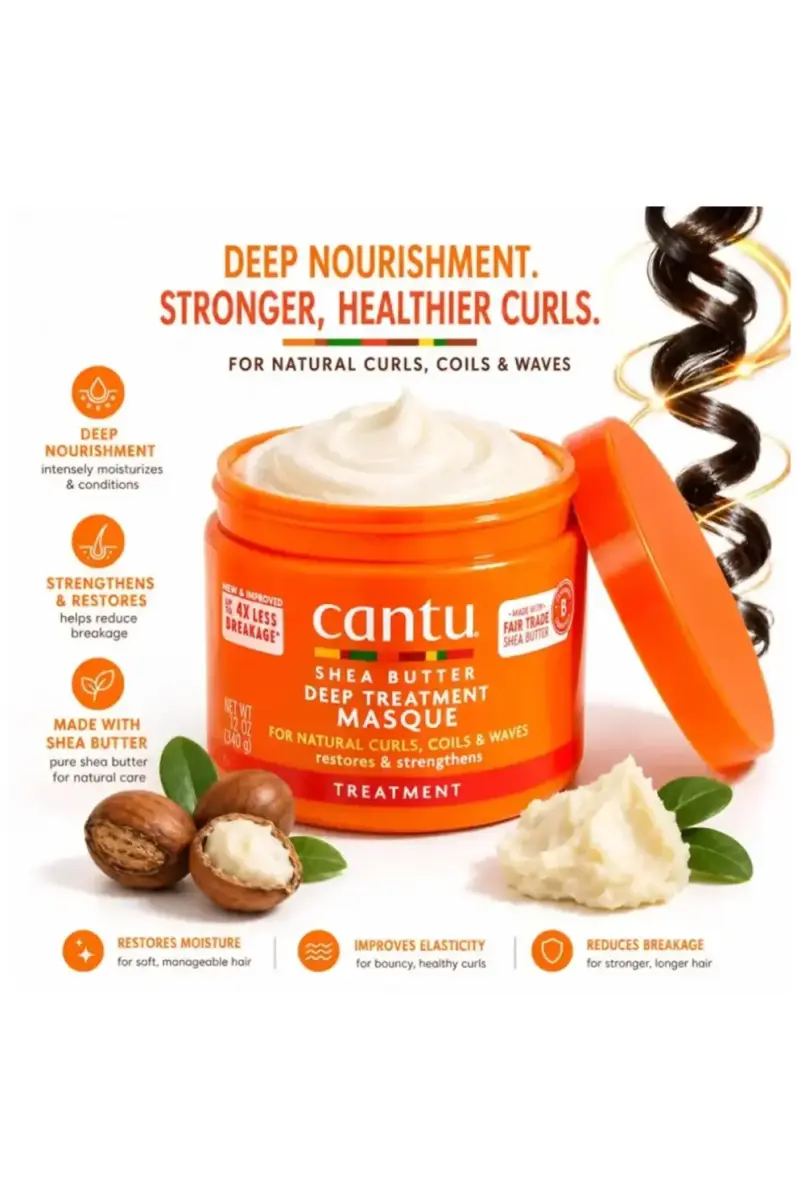 ماسک مو داخل حمام شی باتر کانتو  (Cantu)