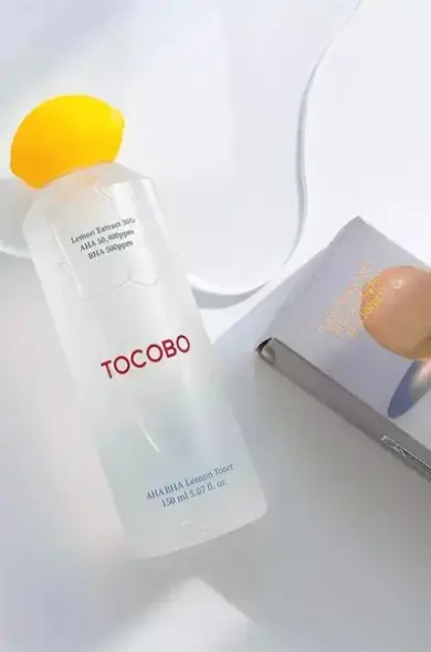 تونر لایه بردار لیمو  AHA BHA توکوبو (TOCOBO)