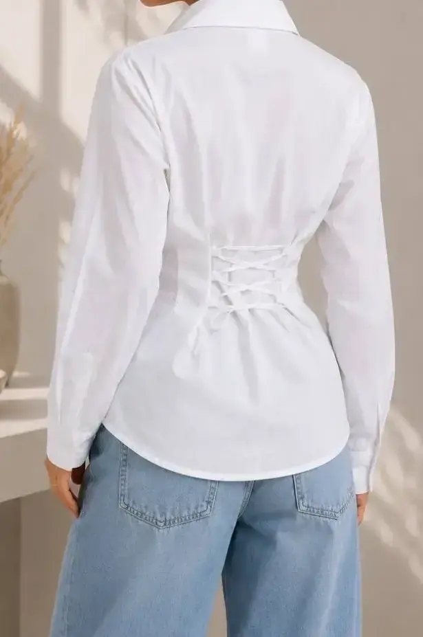 شومیز ایوا کمر کرستی سین استایل (Synstyle)