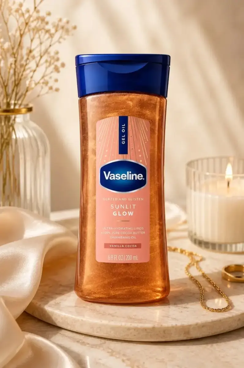 روغن بدن شاین دار وازلین (Vaseline)