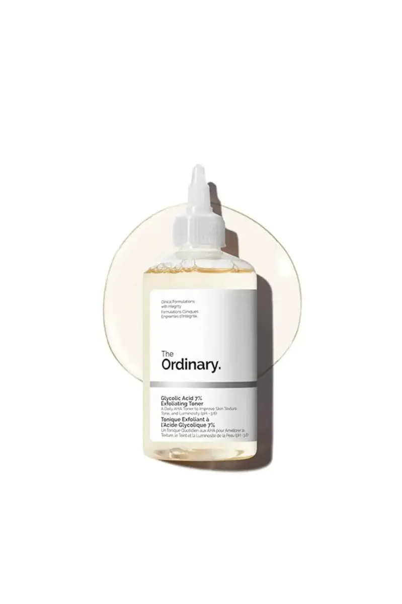 تونر لایه بردار و روشن کننده گلیکولیک اسید اوردینری (ordinary)