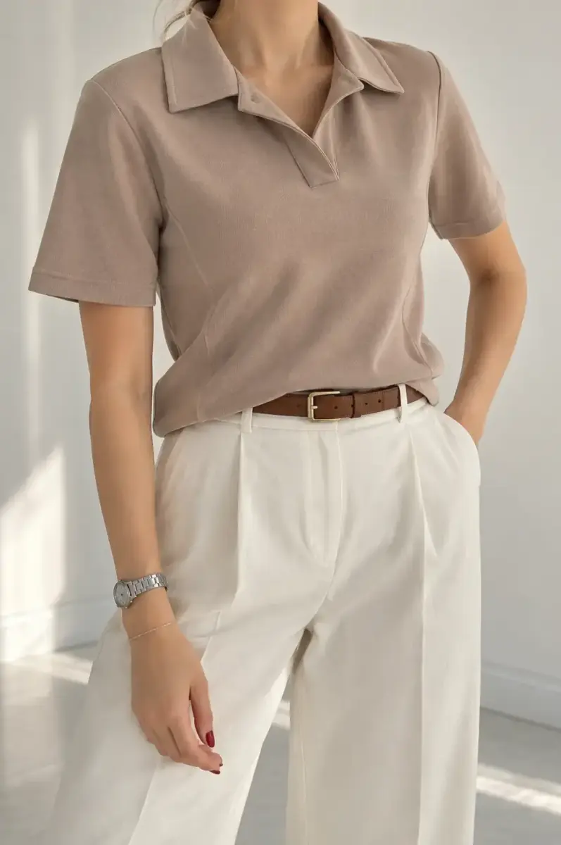 پولوشرت زنانه پاییزه سین استایل (Synstyle)