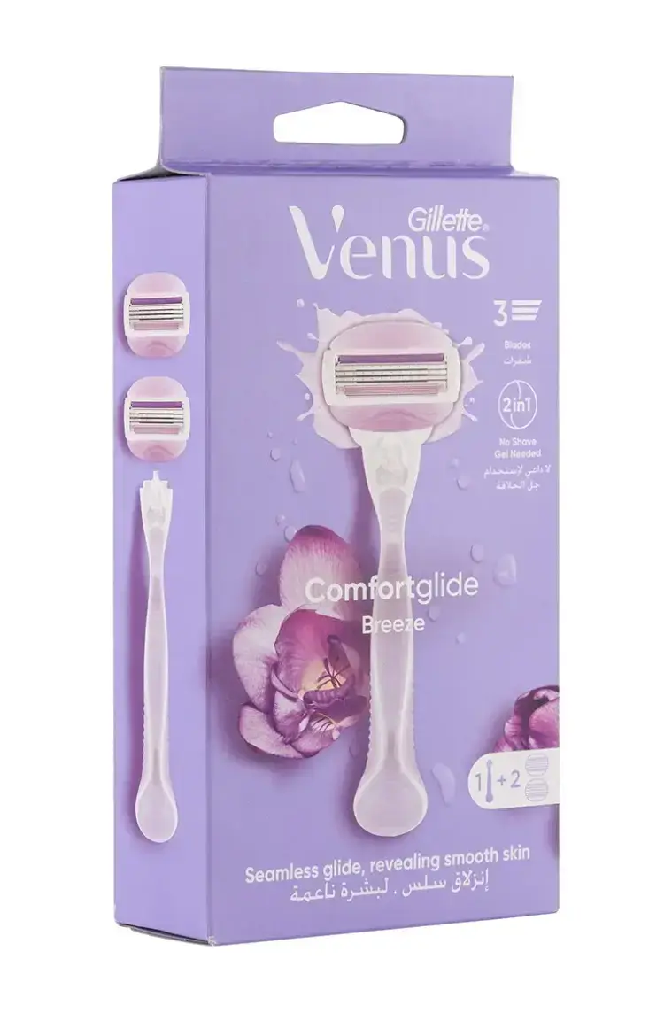 تیغ اصلاح ونوس مدل Comfort Glide Breeze مخصوص بانوان